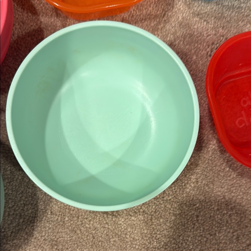 All Done Colorful Bowl Set - Pink, Orange, Blue, and red - Picture 6 of 11